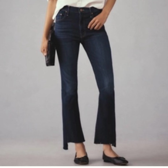MOTHER Insider Crop Step Fray size 26 like new condition